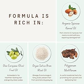 Kilomets Chestnut Hair Dye Shampoo 3 IN 1 - Hair Color Shampoo Grey Coverage in Minutes Ammonia Free Instant Coloring Gift for Mom Dad (Chestnut Pack 2)