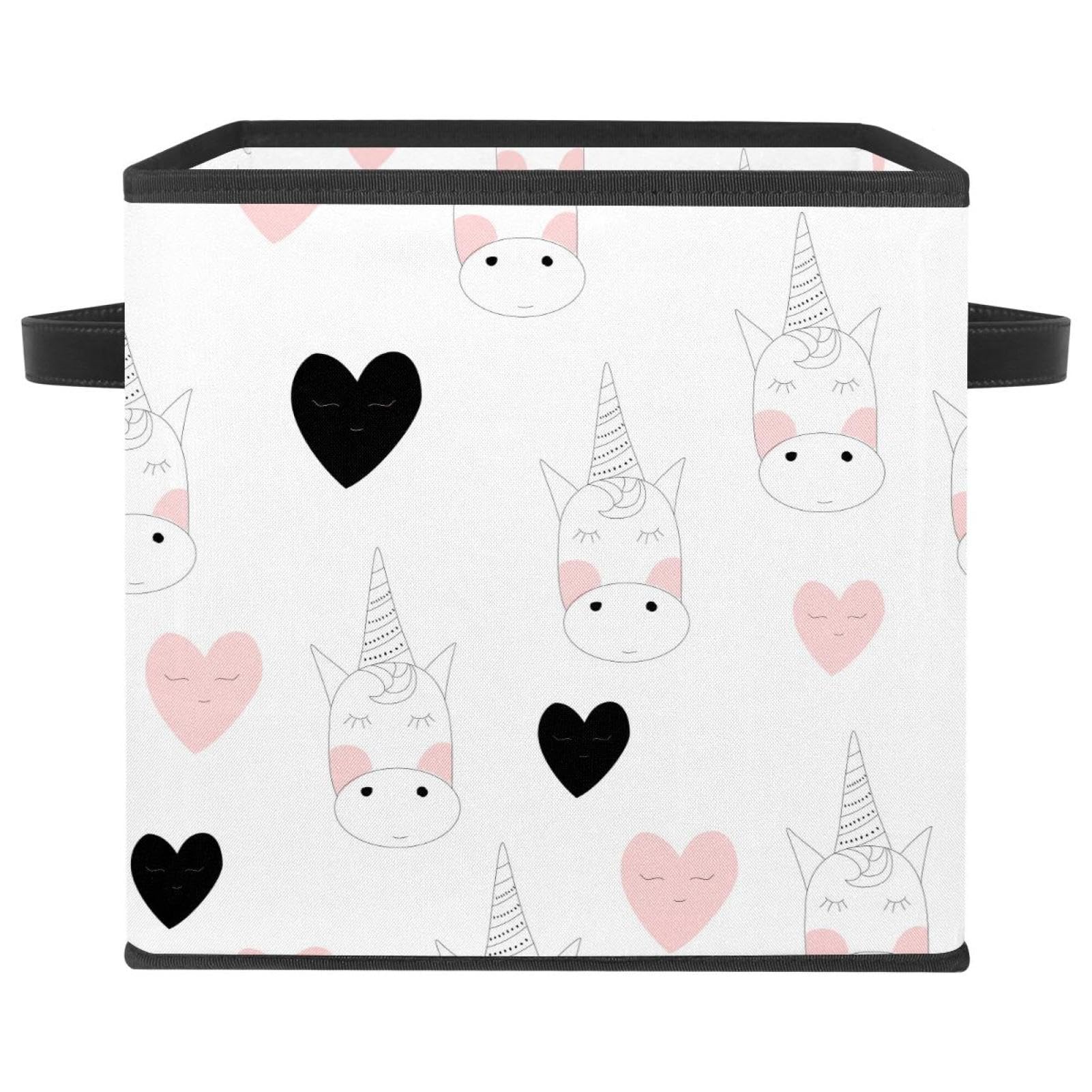 Organiseur licorne blanche pour placard et chambre à coucher