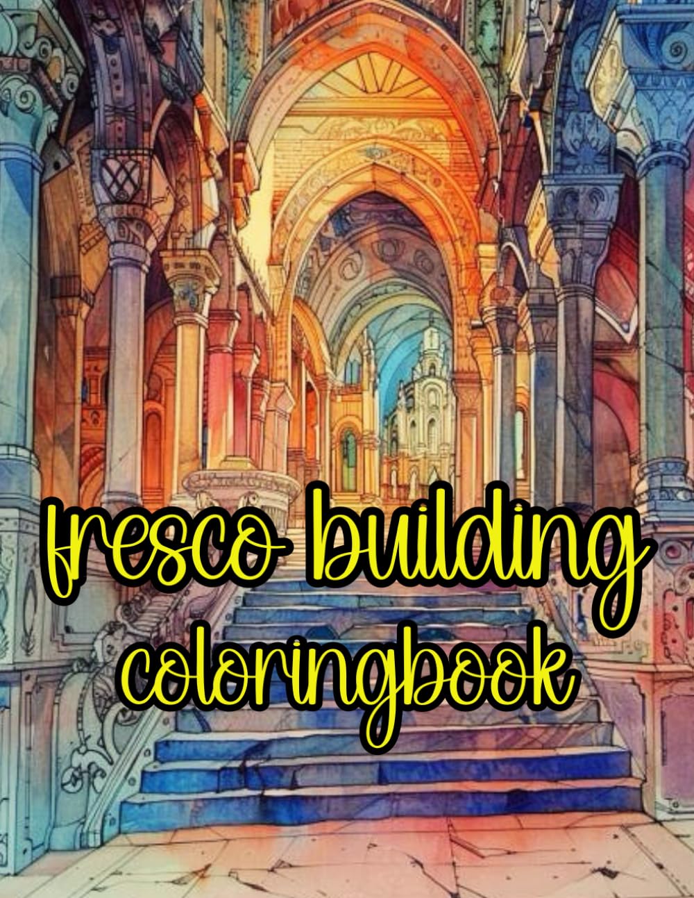 Renaissance fresco Building Coloring BooK: Find peace of mind by coloring these classic, unique, and beautiful Renaissance buildings
