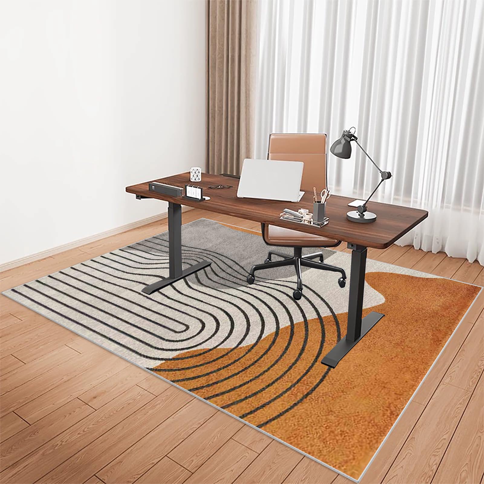 Office Chair Mats | Home Office Floor Protector Mat for Carpet | Desk Chair Mat | Chair Rolling Mat | Computer Chair Mat Office Carpet Protector for Floor Office Desk Hardwood Floors 70 x 100 cm