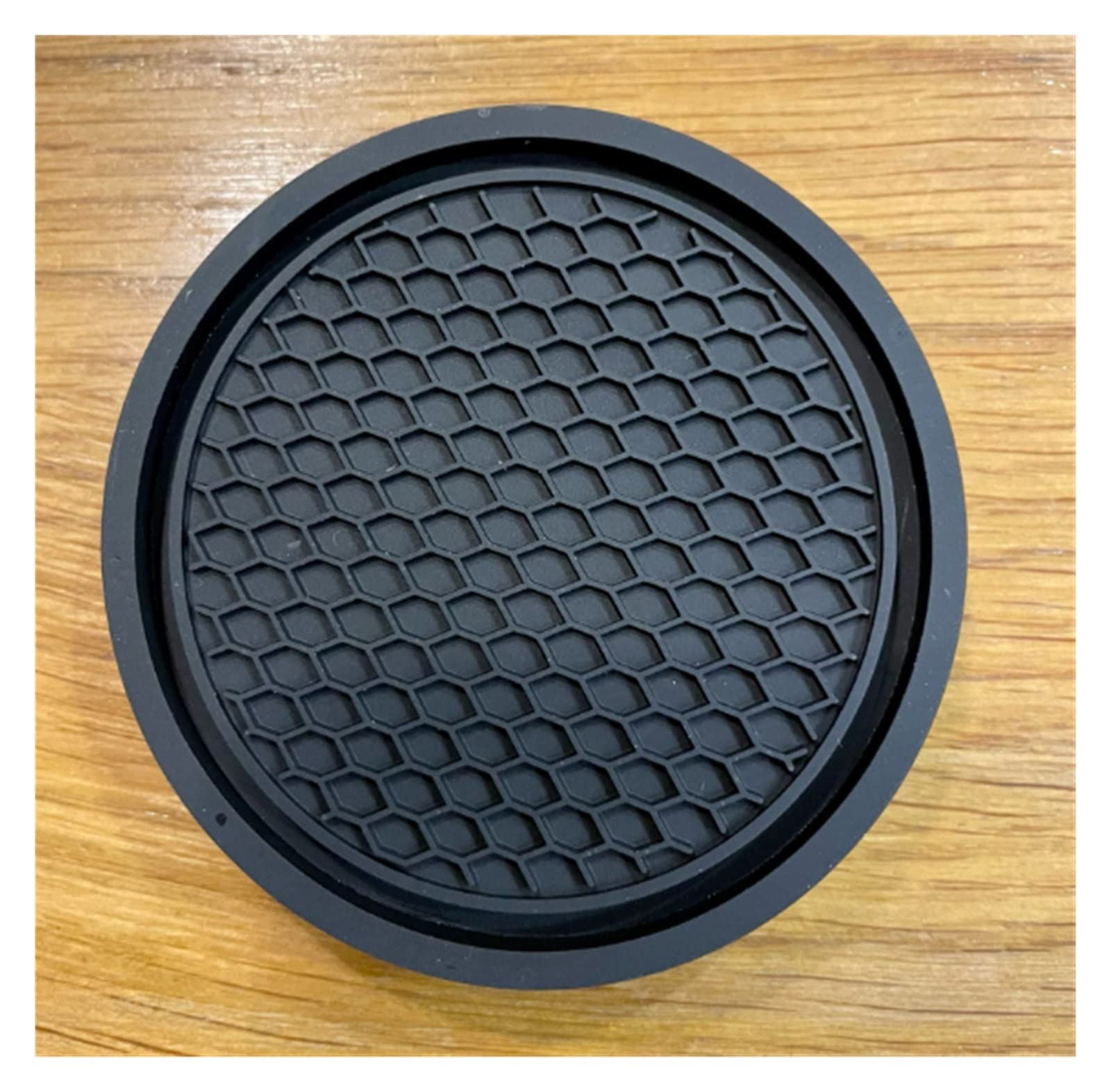 Tappetini Portabicchieri Auto JNNJ - 2 Pezzi In Silicione, Antiscivolo, Nero - Foto 13