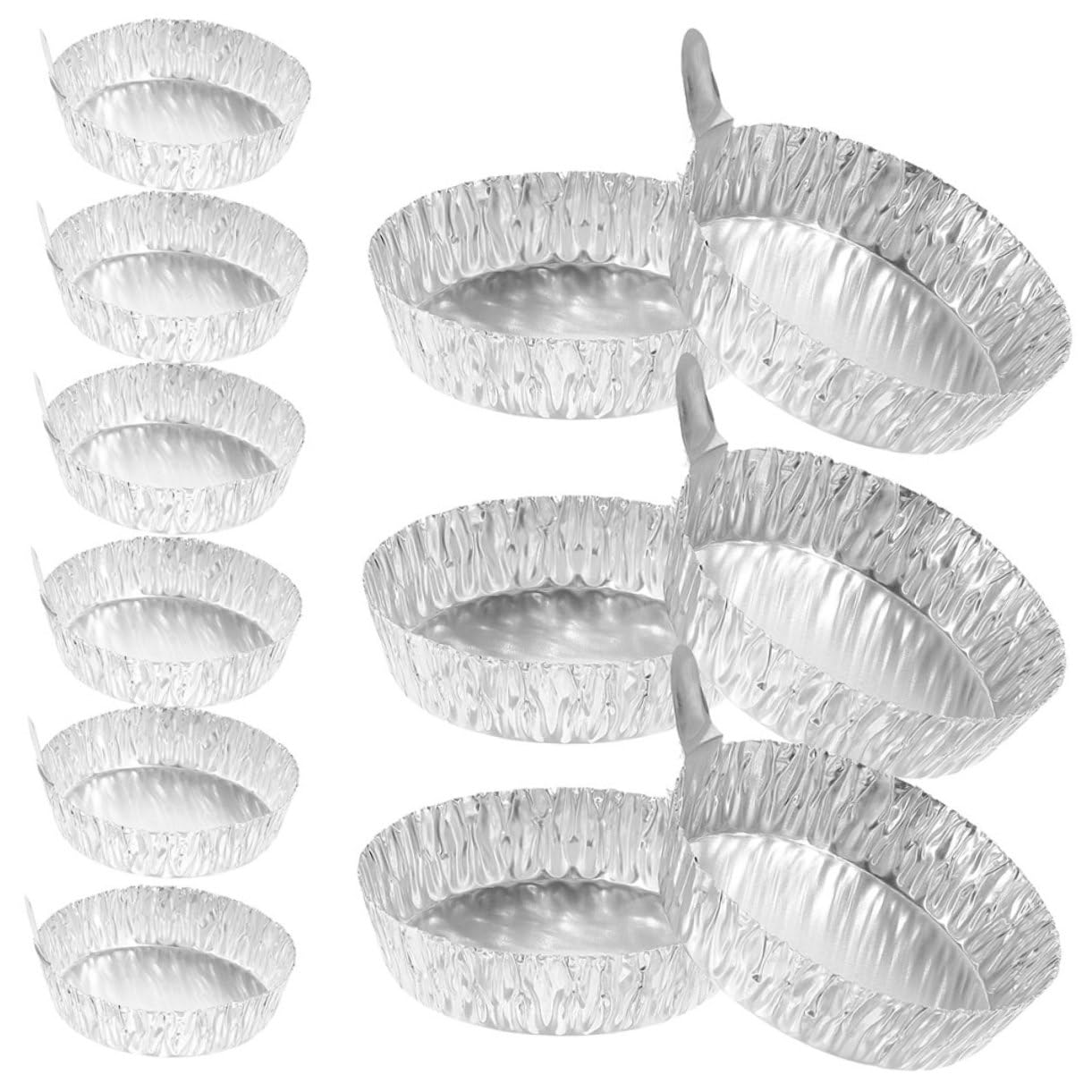 Platos de Pesaje de Aluminio con Asas Ligeros Capacidad 42ml 200 Ideales para Experimentos Científicos y Pesaje Preciso para Laboratorio