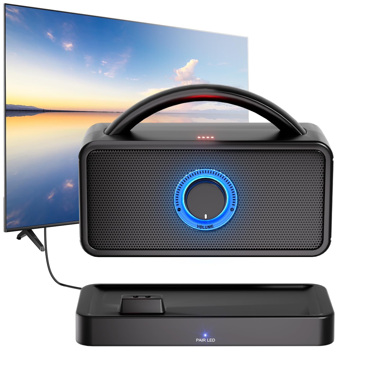 ワイヤレススピーカー　±0 Wireless Speaker for TV Amazon.com: VigorKeeper 5.8 GHz Wireless TV Speakers for Hard of
