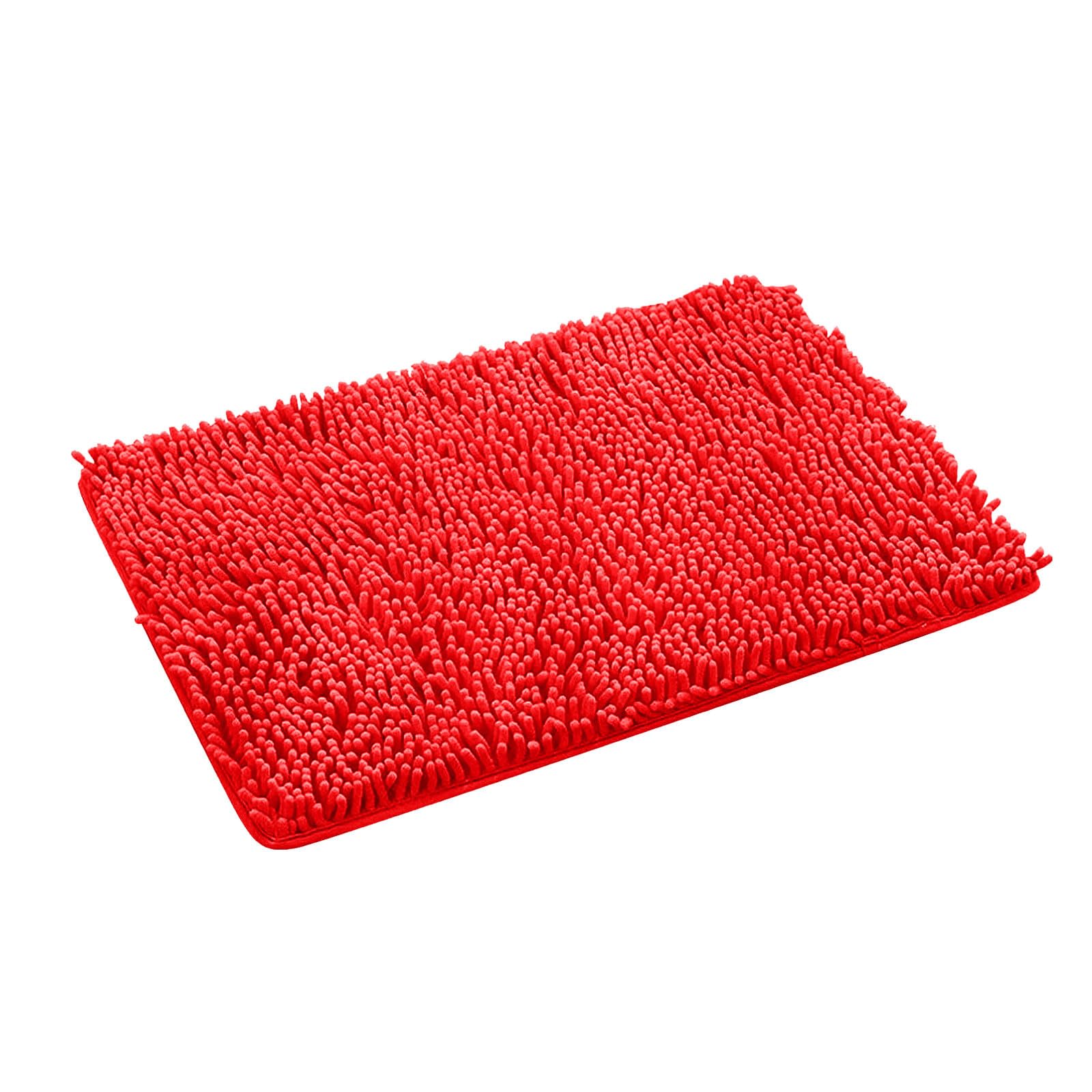 Pink Bathroom Rugs 2024 New 27x18 Inch Non-Slip Shaggy Washable Microfiber Extra Soft Thick Absorbent Cute Bath Mat