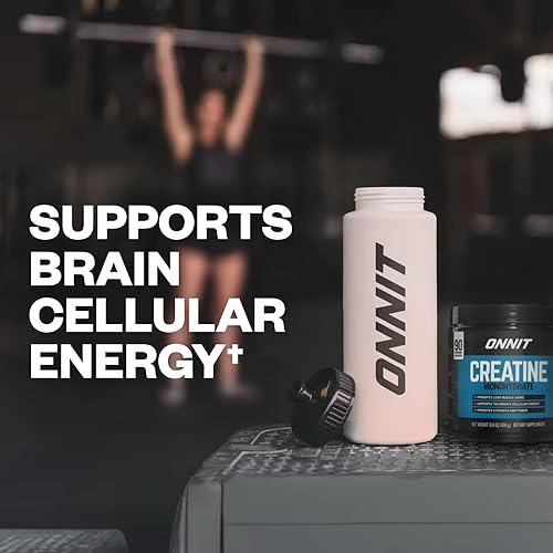 Miniatura 6 de ONNIT Tina de creatina monohidrato en polvo  0.18 oz de creatina premium para fuerza muscular, potencia y masa magra, apoya la salud cerebral y la