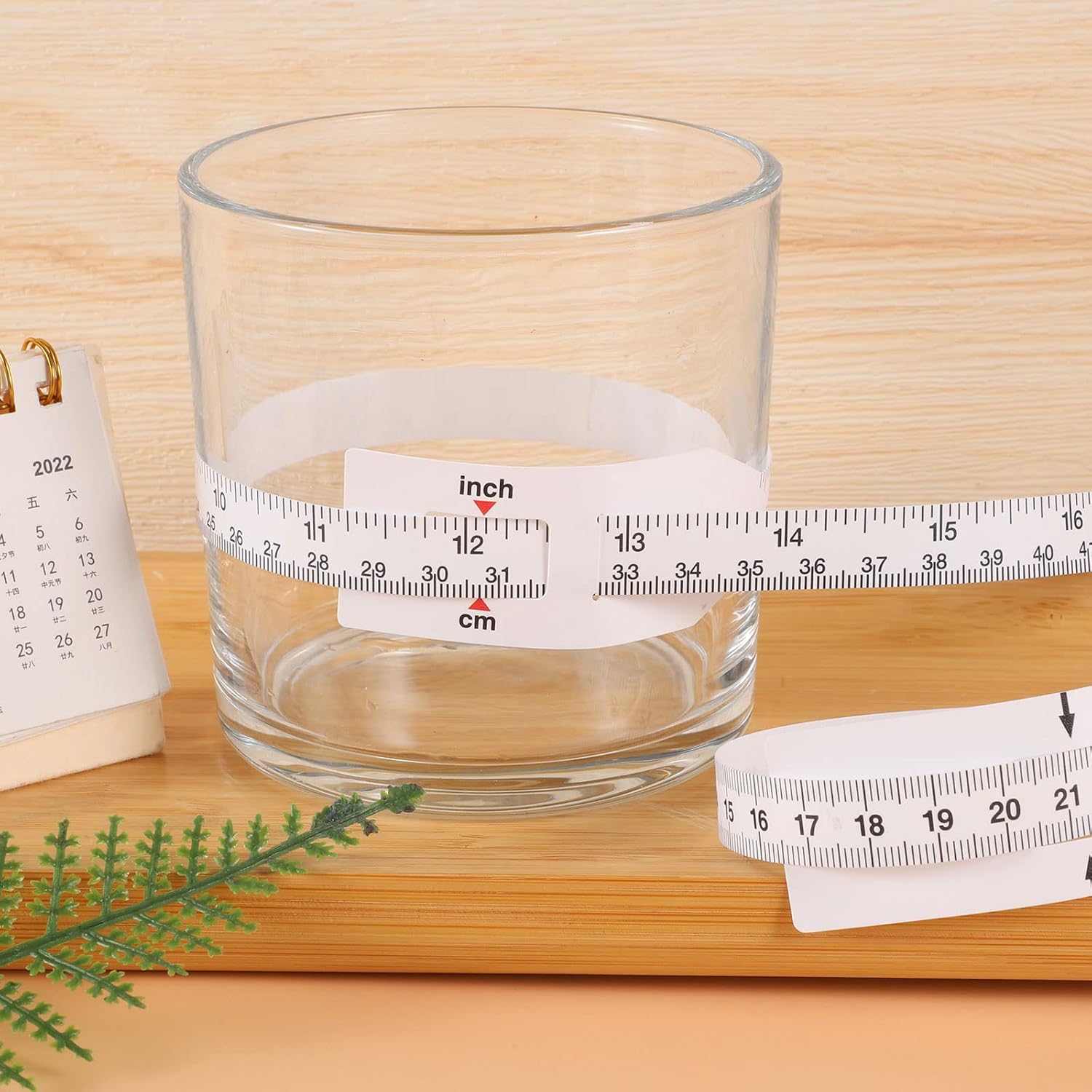 2 Pcs Sublimation Blanks Tumblers Width Measurer, Tape Measure for Measuring Circumference