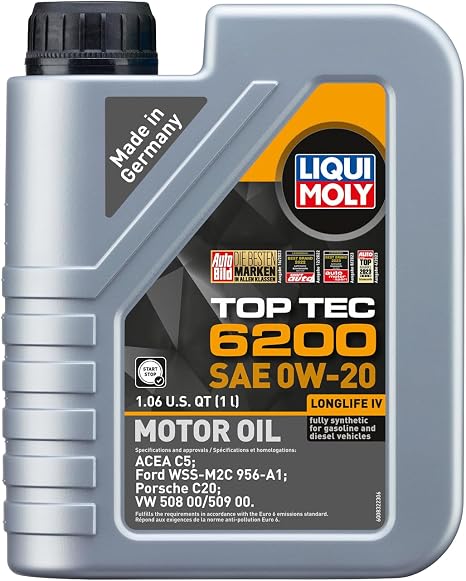 LIQUI MOLY Top Tec 6200 SAE 0W-20 | 1 L