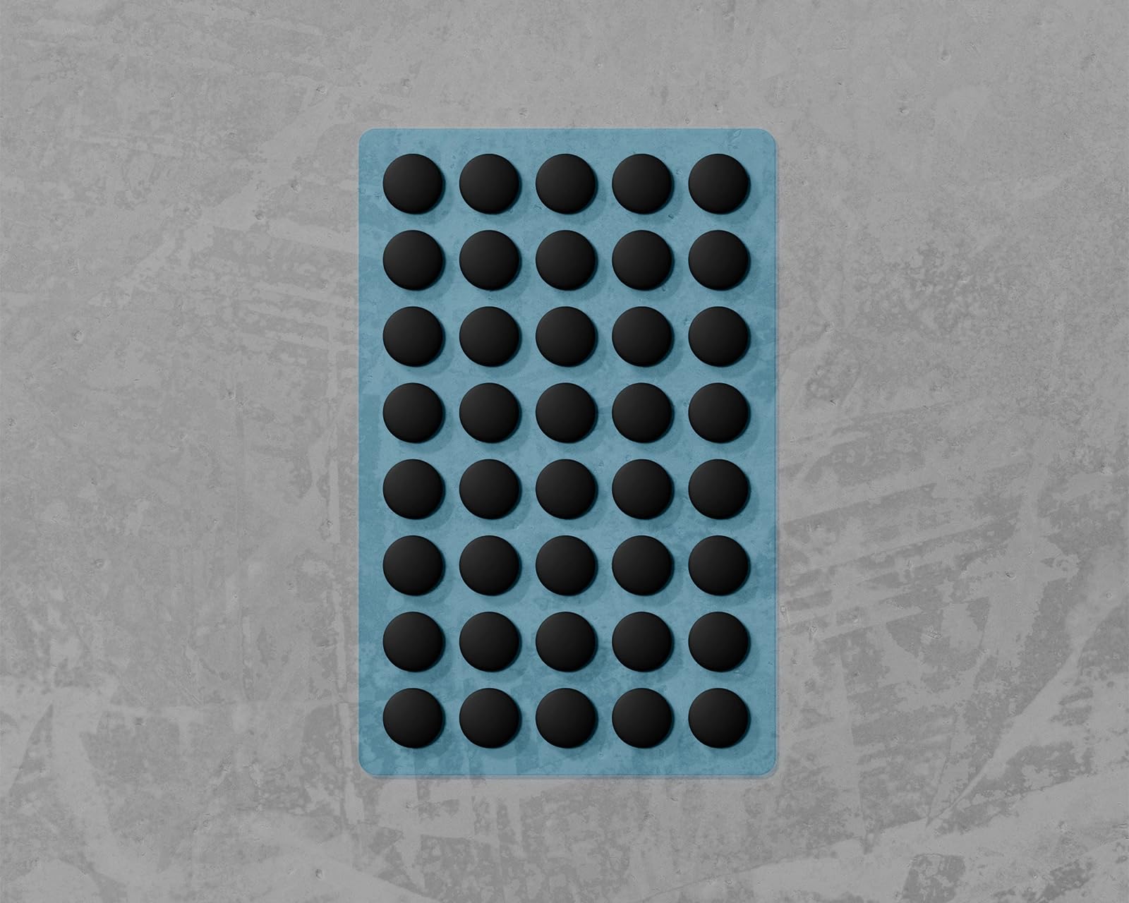 Cyclone Pro - Pattini per mouse in PTFE a forma di cupola, 40 pezzi, 0,85 mm di profondità, scorrevole, durevole ed equilibrato per la maggior parte dei mouse da gioco