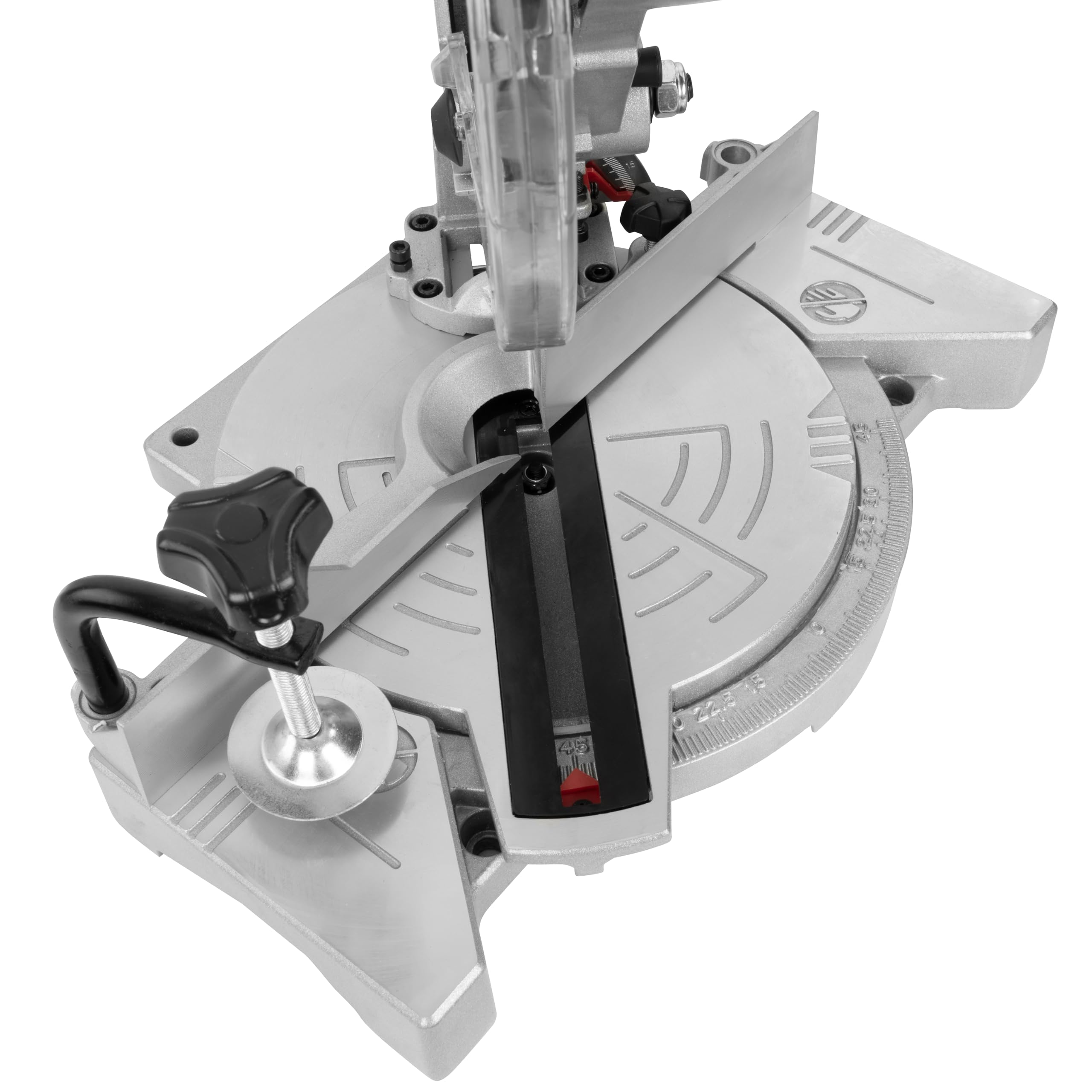 Güde Piła ukośna GKS 2134.1 (230 V, 1100 W, prędkość obrotowa silnika 5500 1/min, średnica brzeszczotu 210 mm, głowica obracana do 45°, zakres cięcia (przy 90°/90°) 60 x 120 mm, skala stopni, w