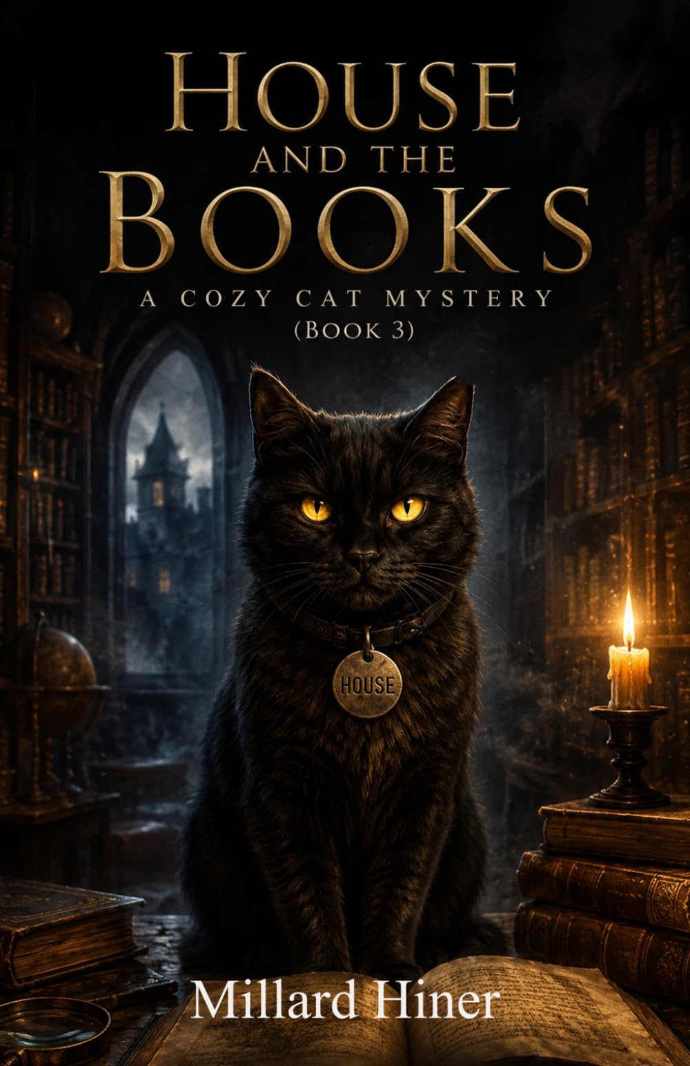 House and the Books: A Cozy Cat Mystery (The House Cat Mysteries)