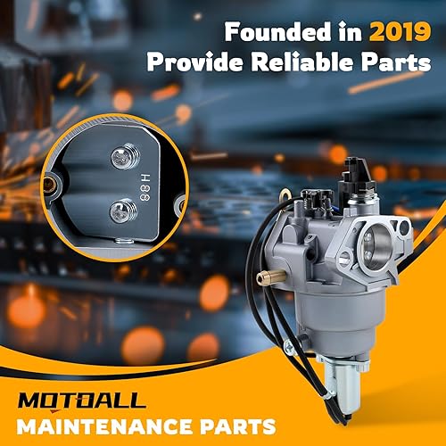 Miniatura 6 de MOTOALL Carburador para Toro 136-7826 Repl 127-9183 Timecutter 0 Cortacésped Giro Cero 452cc Motor