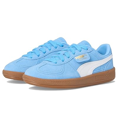 PUMA Kids Palermo (Big Kid) Kids Shoes Team Light Blue/Puma White