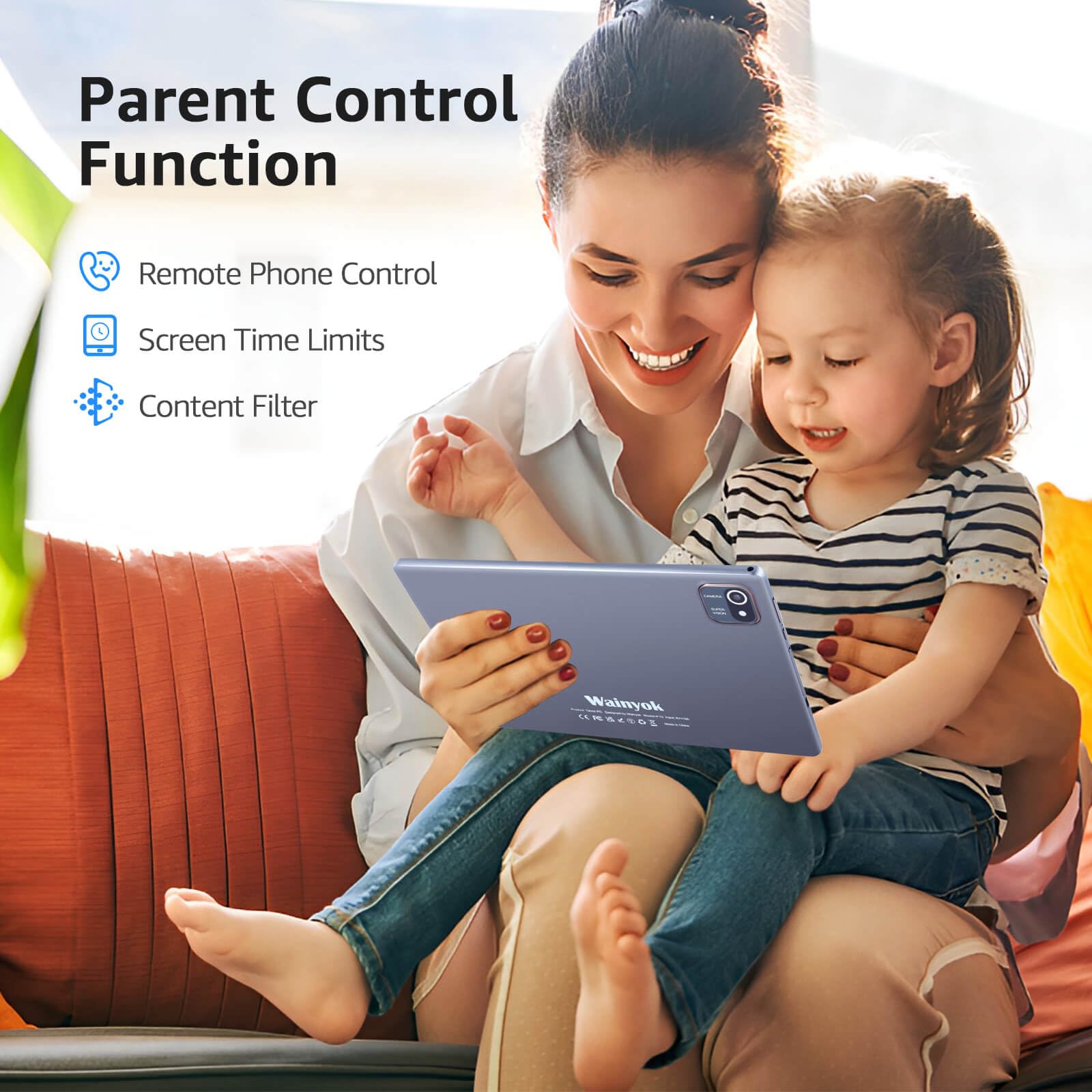 Tablet z systemem Android 10,1 cala z dużą pamięcią / możliwość rozszerzenia 1 TB / 2.0 GHz Octa-Core/Dual Camera (5 MP + 8 MP) / ekran HD IPS / przenośny i lekki różowy