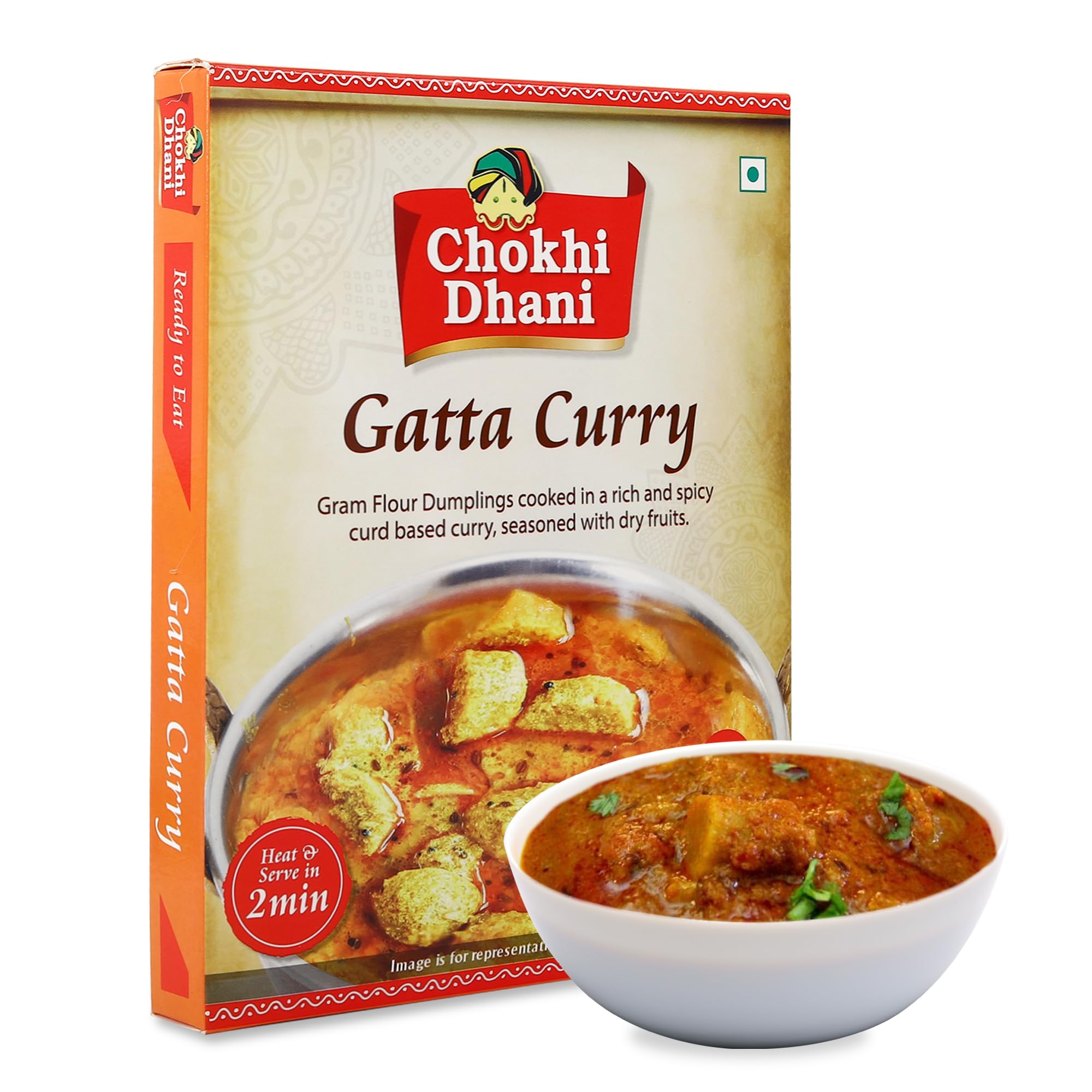 Chokha Dhani Foods Gatta Curry, 300 g