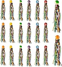20 Pcs Kids Bouncy Balls with Colorful Tail Perfect for Birthday Party Favors and Party Games, Great for Ensuring Fun