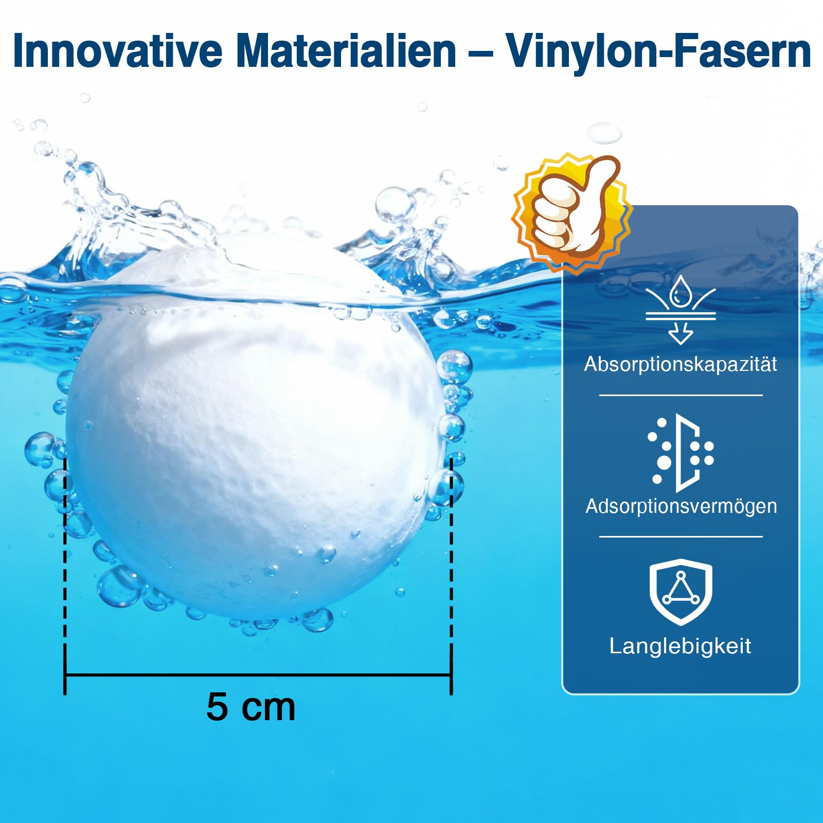 Halatool Filterbälle Pool 1460g - Filterbälle Für Sandfilteranlagen, Wiederverwendbar, Hocheffizient, Ersetzt 50 kg Filtersand, Für Pool, Schwimmbad, Filterpumpe, Aquarium