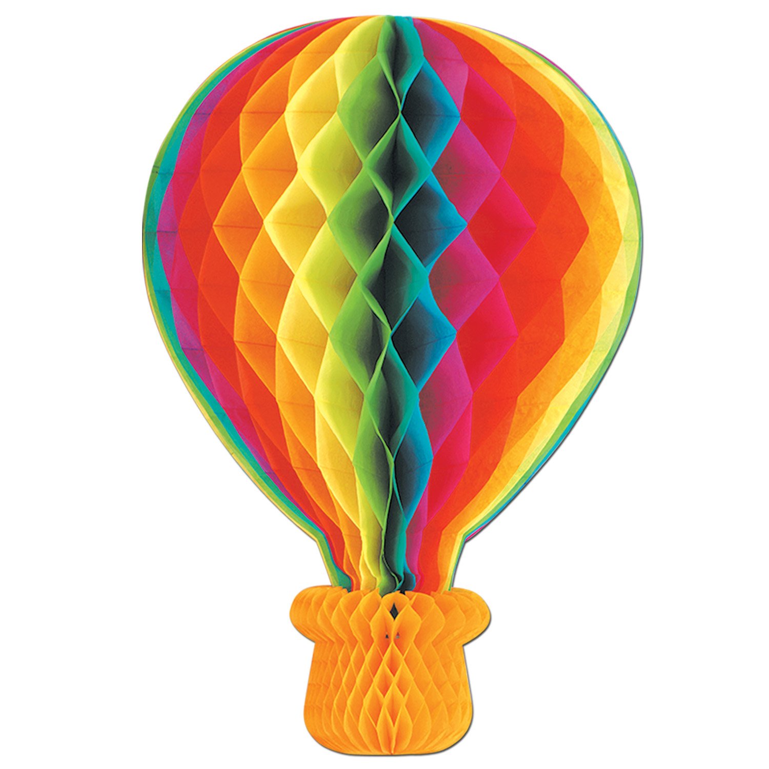 Beistle 55796 Tissue Hot Air Balloon, 22-Inch