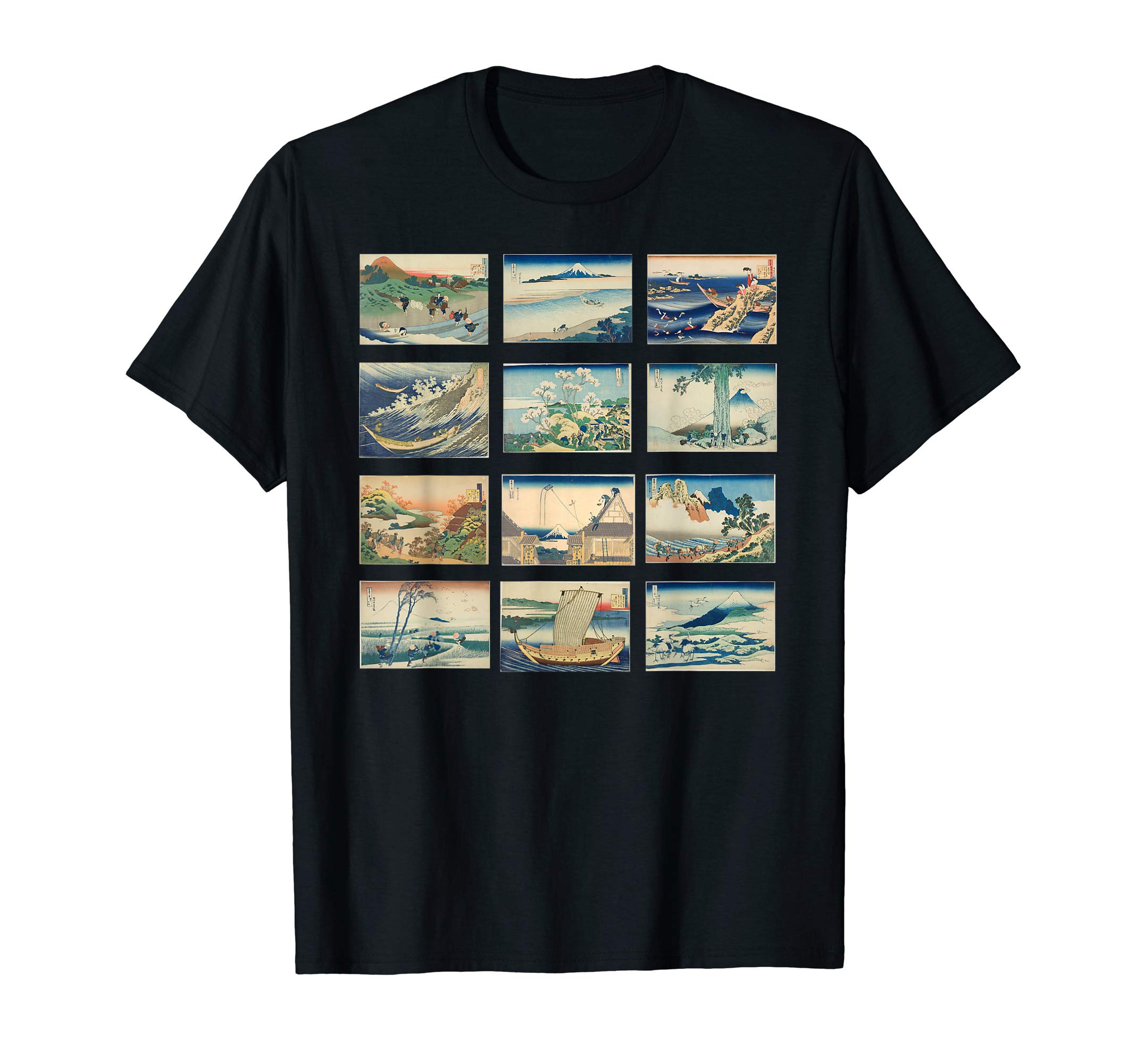 Smooth HQFamous Vintage Japanese Art Classics Katsushika Hokusai T-Shirt
