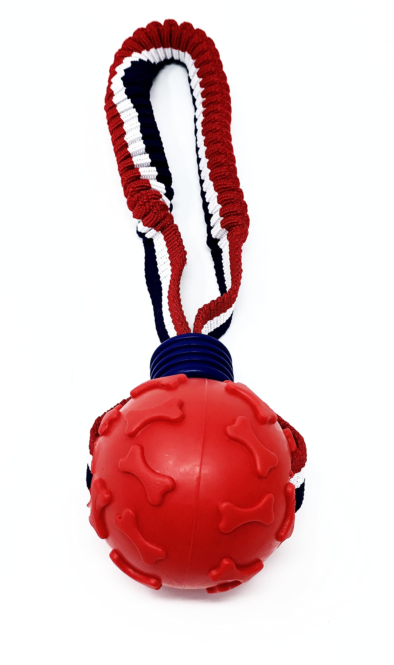 Dog Balls Squeaky Balls for Dogs -Dog Toys Including 1 Solid Flex Dog NO Squeak Toy Play Ball
