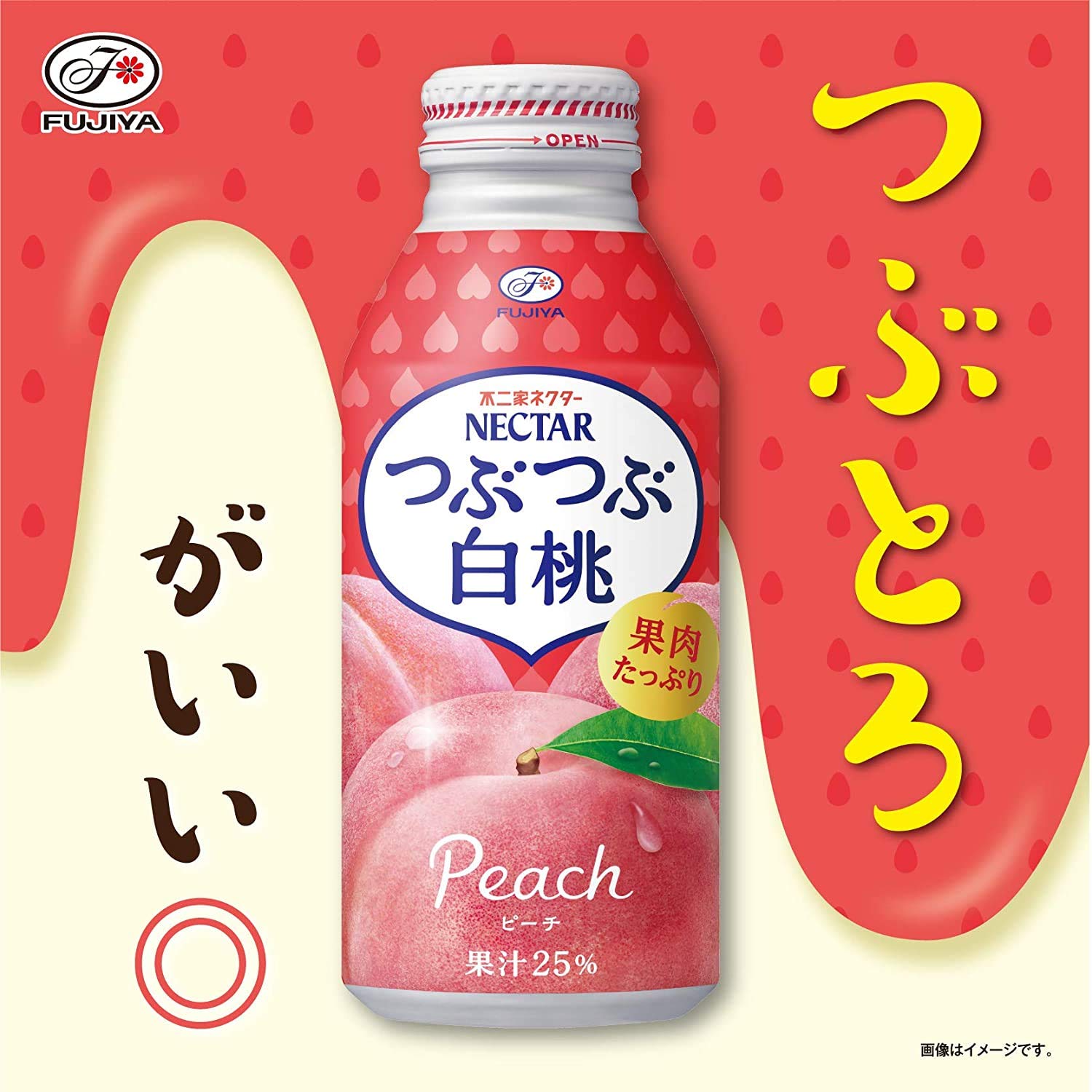 Amazon.com: Ito En FUJIYA Crushed White Peach Nectar Drink 13.4 fl