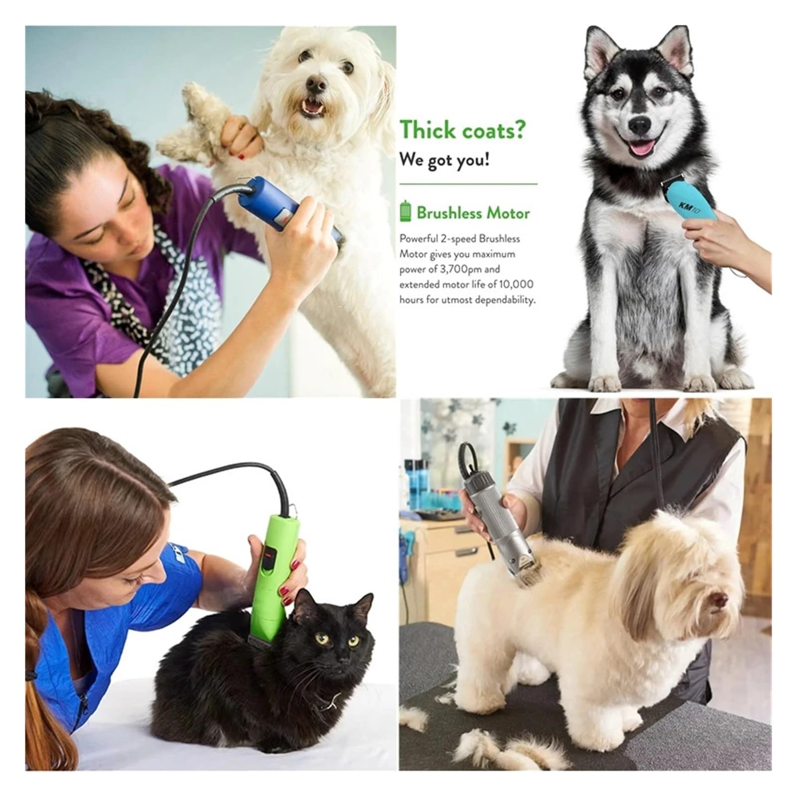 Lama Staccabile For Animali Domestici For Cani, Compatibile Con Wahl, Tosatrici For Animali Serie KM, Compatibile Con Andis, AG, AGC, SMC E Altro, Facile Da Smontare(NO.(13mm))