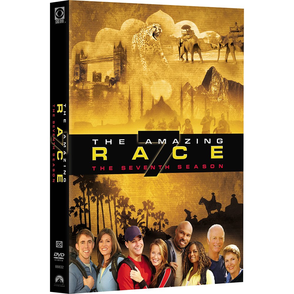 DVD de la serie The Amazing Race: The Seventh Season edición original de USA
