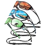 FAGUMA Sports Polarized Sunglasses For Men Cycling Driving Fishing UV400 Protection