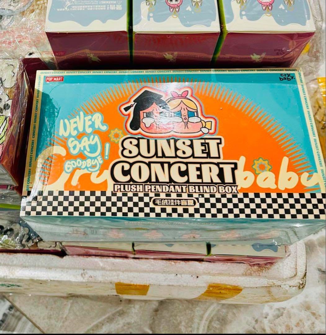シュリンク付き】CRYBABY Sunset Concert アソートボックス POPMART