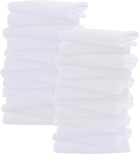 Miniatura 7 de Sunny zzzZZ - Toallitas de muselina para bebé, 100% algodón, suaves y absorbentes, grandes, para baño de bebés, niños, niñas y niños, paquete de 12,