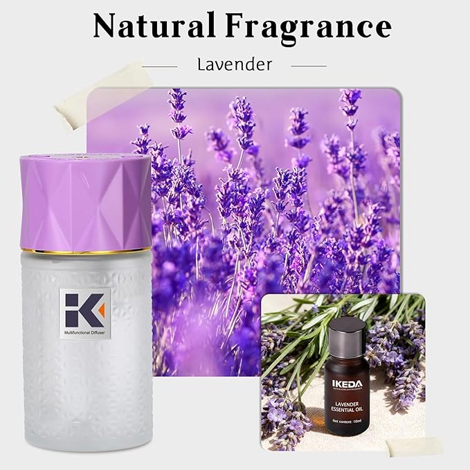 Difusor de Aromas Eléctrico 250mL ikeda essoil BXH-DF01 miniatura 2