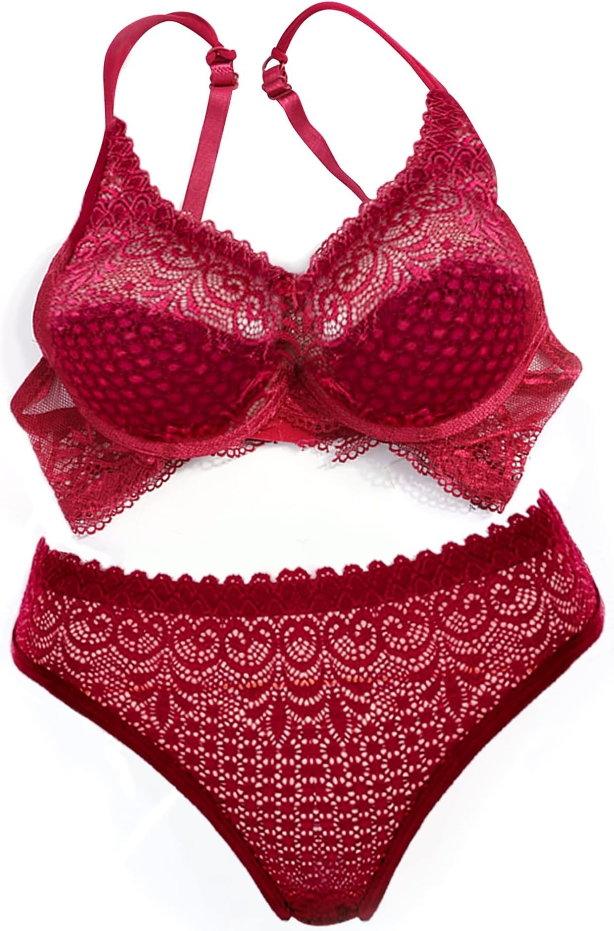 Womens Sexy Lingerie Set for Lace Lingerie Set for Honymoon, Bridal Bra Panty Set and Swimwear