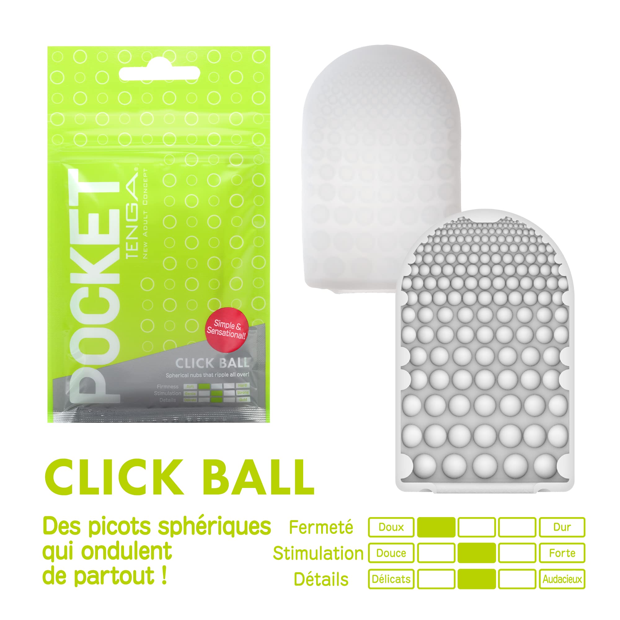 POCKET TENGA SERIES (WAVE LINE + CLICK BALL + BLOCK EDGE + HEXA-BRICK + CRYSTAL MIST + SPARK BEADS)