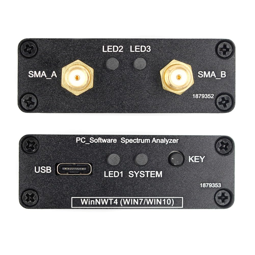 Spektrumanalysator, Handheld-Spektrumanalysator-Set, USB 35-4400M Signalquelle mit Tracking-Quellenmodul, RF-Frequenzanalysator-Tool-Unterstützung NWT4
