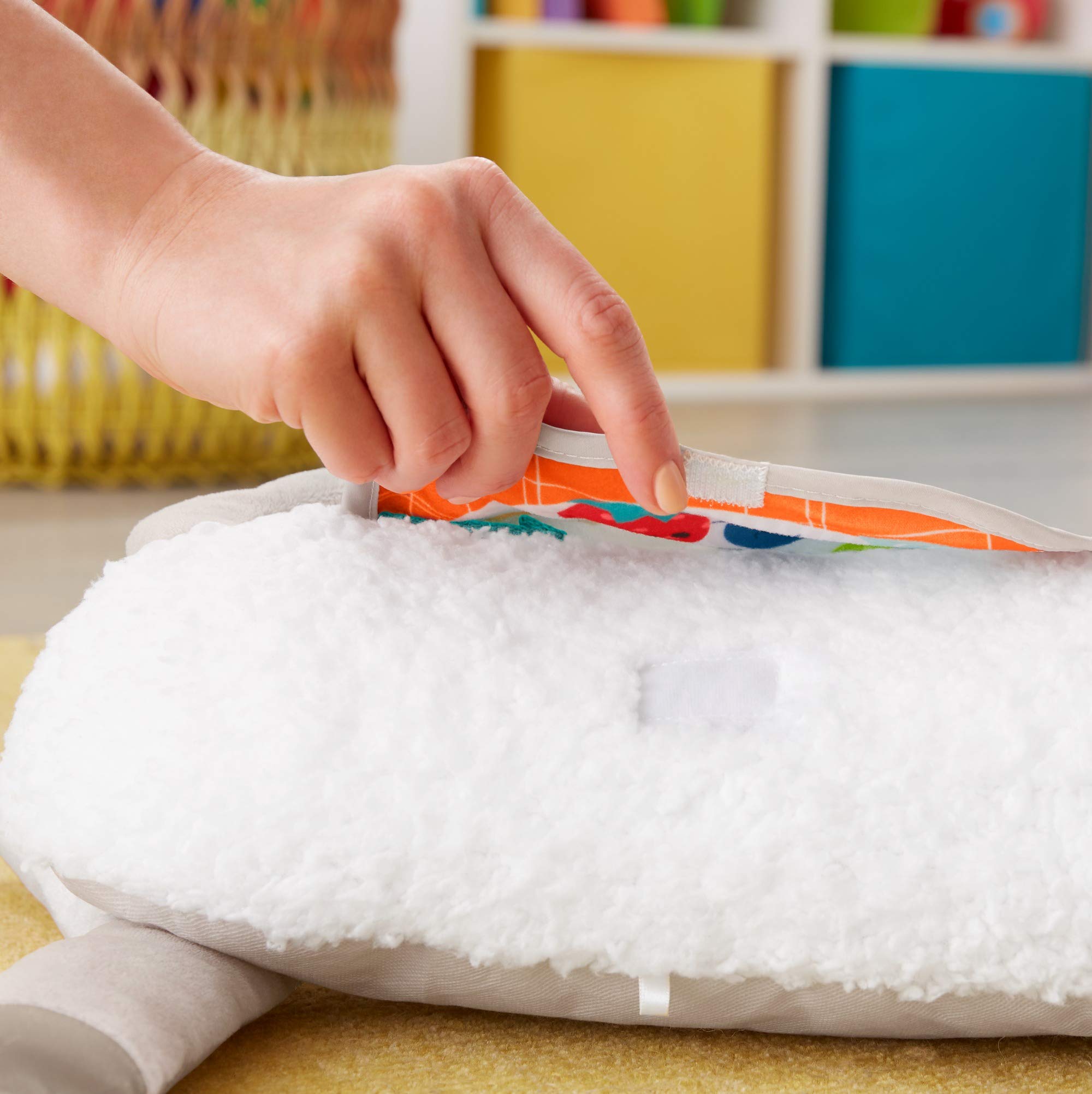 Fisher-Price- Morbido Lama Cresci con Me, Prima Infanzia Multiattività, Giocattolo per Neonati 0+Mesi, GHJ03