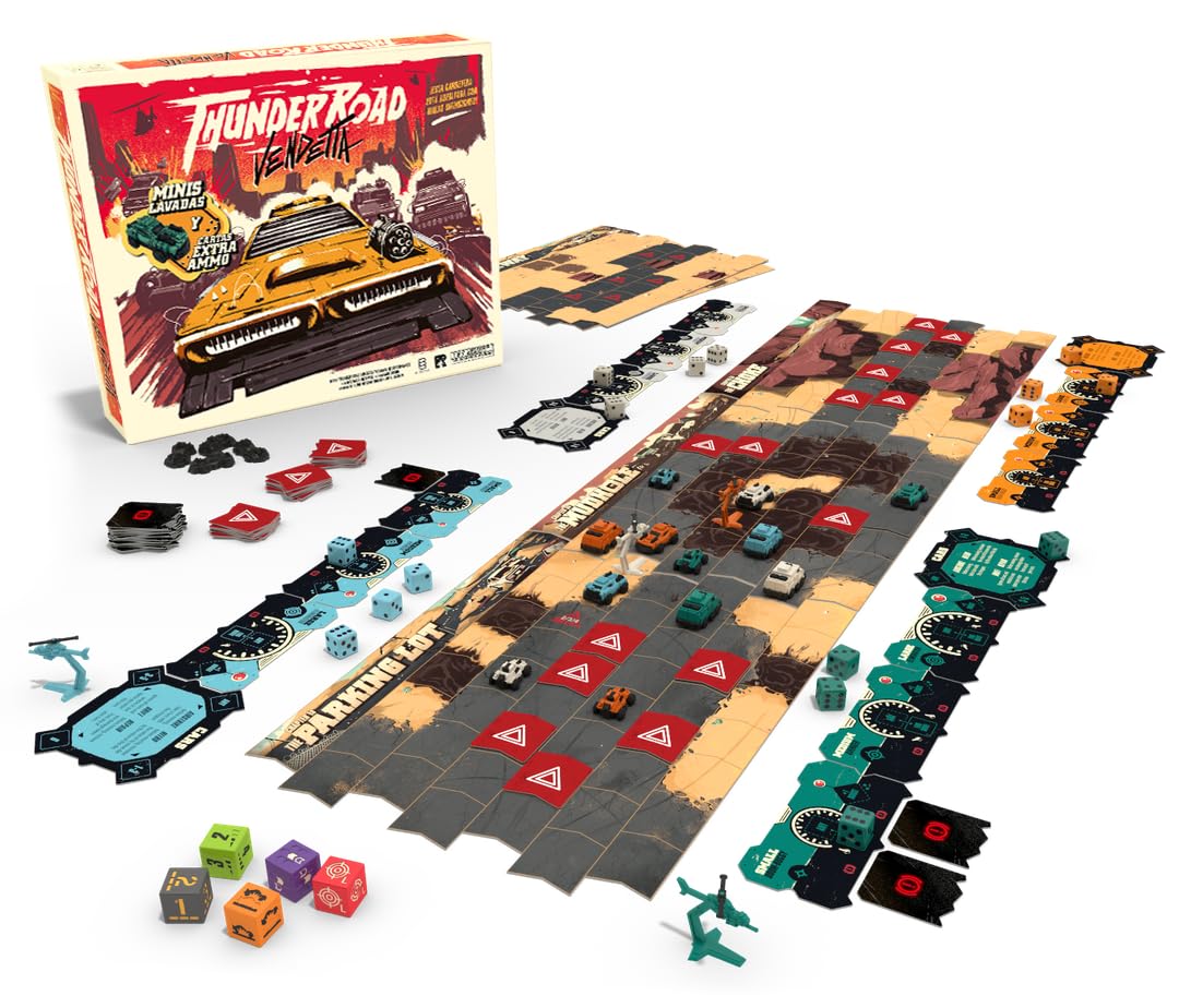 Bumble3ee Interactive Thunder Road Vendetta Edición Extra Ammo (Juego de Mesa)