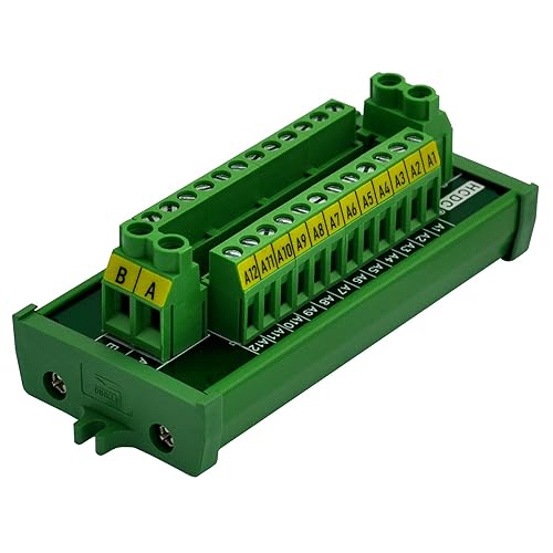 Miniatura 2 de Módulo de distribución de bloque de terminales de posición 30Amp300V 2x12 (montaje de tornillo)