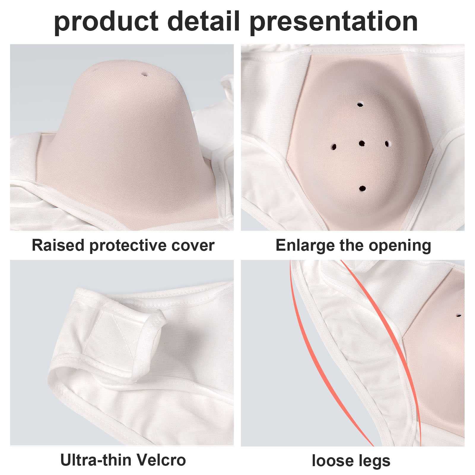 Mutande Protettive Per Bambini Dopo Circoncisione - Cotone Traspirante Con Copertura