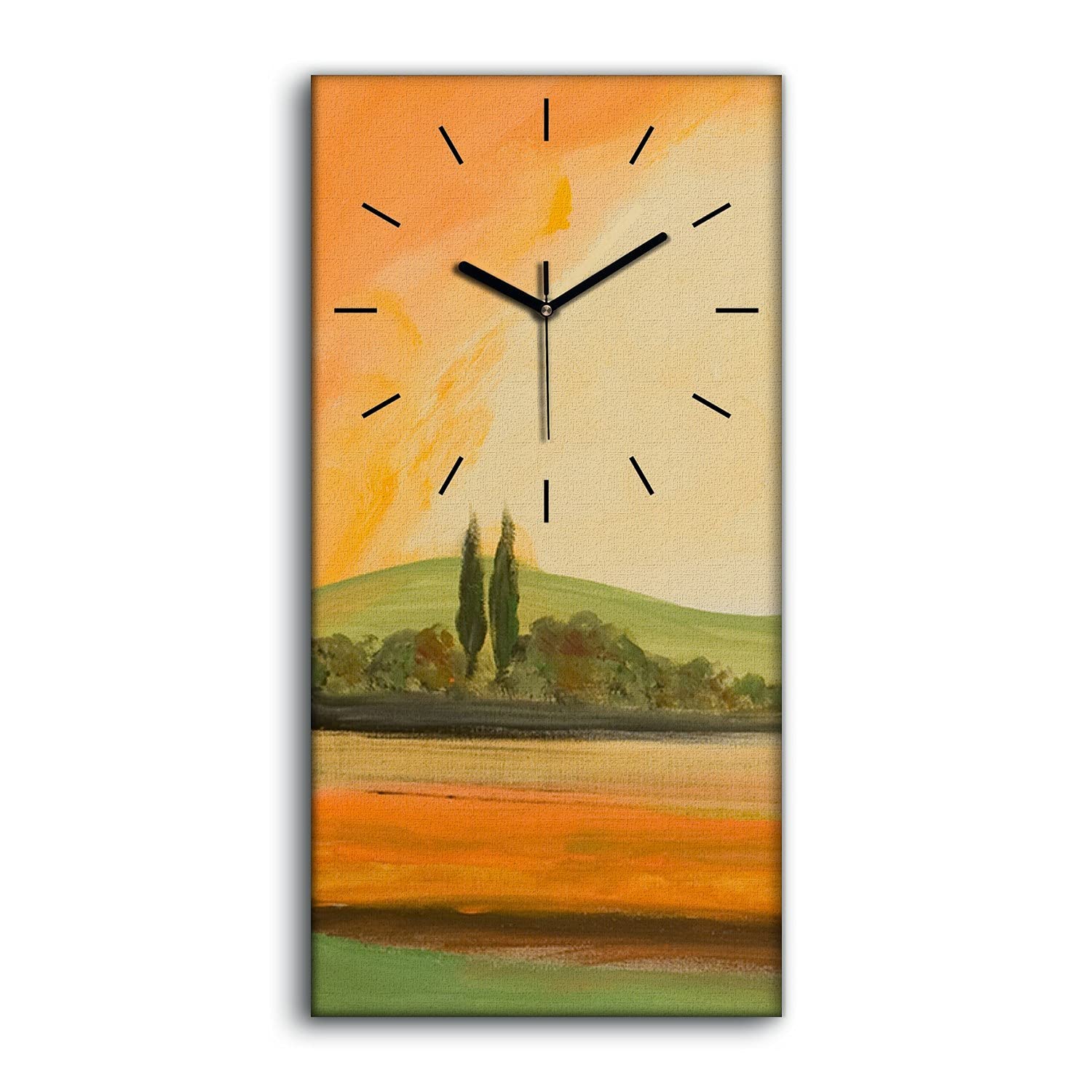 Horloge sur Toile Décoration Art Moderne Salon Chambre Tableau Paysage Nature