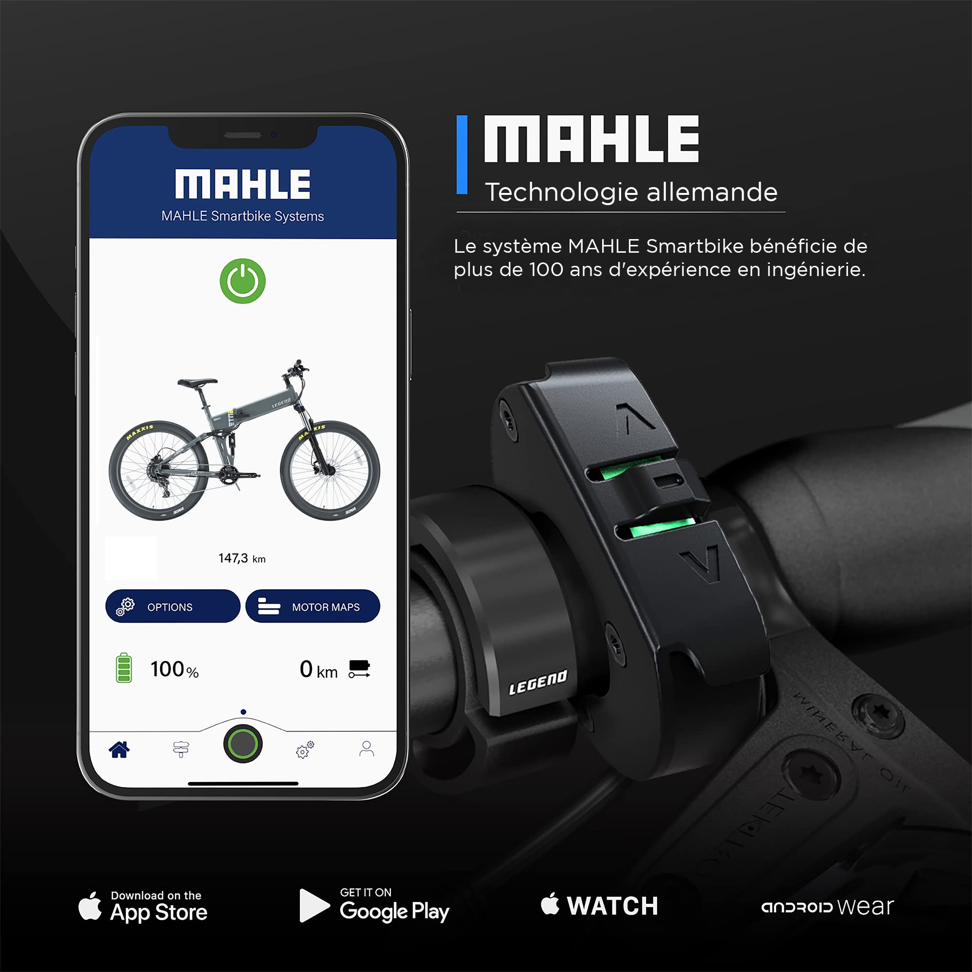 LEGEND EBIKES Etna, Vélo Électrique Pliable Montagne Batterie Amovible 36V 14Ah, 250W, VTT Electrique 11 Vitesses, 25km/h Vélo Électrique Roues 27,5" Vélos Électriques Freins Hydrauliques, Argent