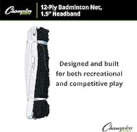 Vista 4 de Champion Sports Red de bádminton de 12 capas