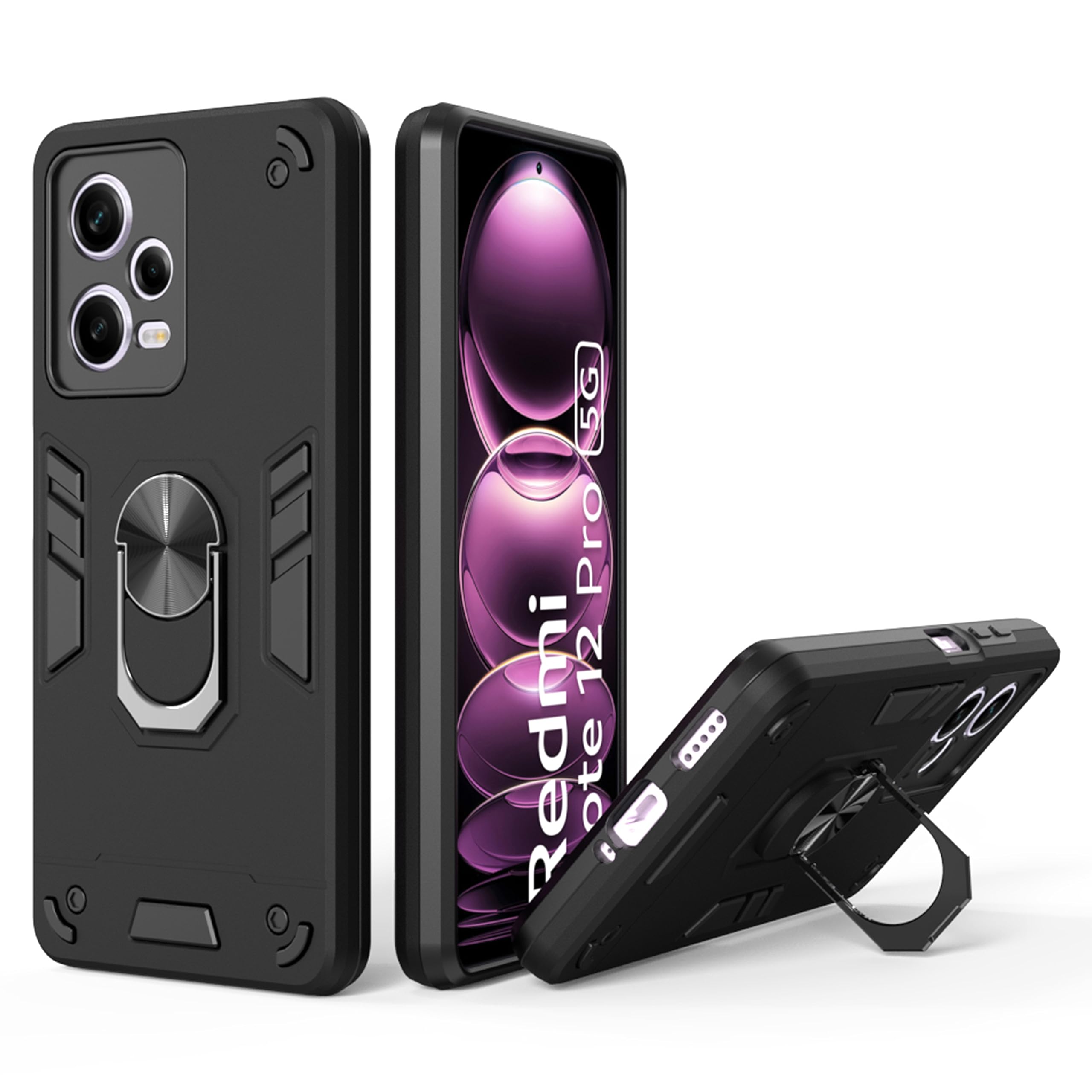 Amazon Basics Back Case Cover for Mi Redmi Note 12 Pro 5G (Silicone, Thermoplastic Polyurethane Black) (B0CH9RMVC9) Amazon Price History, Amazon Price Tracker