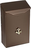 Vista 5 de Gibraltar buzón de correo vertical pequeño con estilo soporte de pared, BW110000