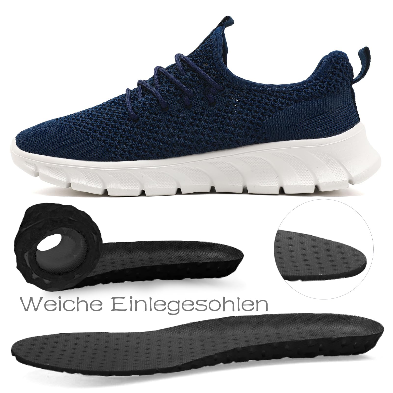 Scarpe Ginnastica Uomo Palestra Sneakers Running Sportive Corsa Tennis Fitness Camminata Jogging Casual Basket Trekking