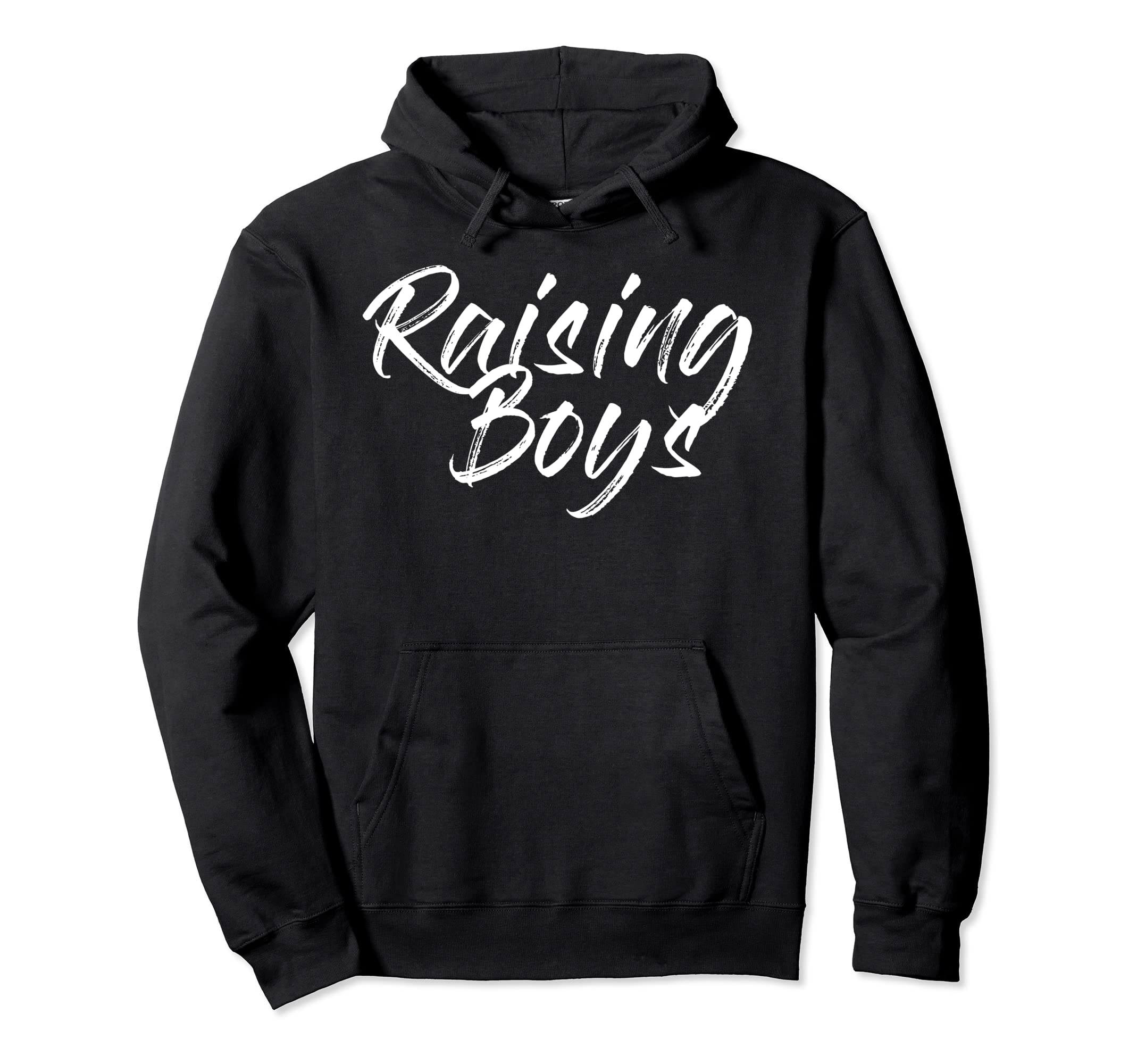 Women's Raising boys Boy Mom Pullover Hoodie