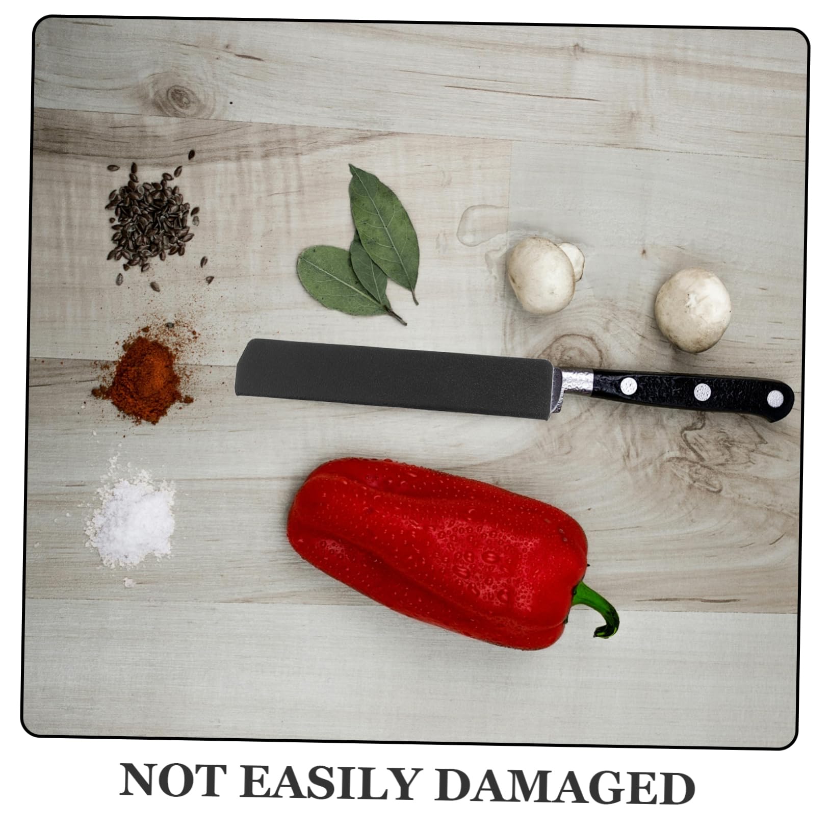 KICHOUSE 5pcs Knife Portable Safety Knife Guard and Blade Cover for Outdoor Activities Lightweight Flocking and Material Versatile for