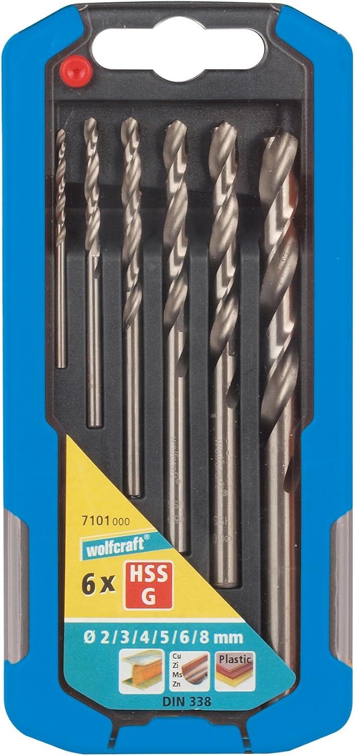 wolfcraft 7101000 HSS Twist Drill