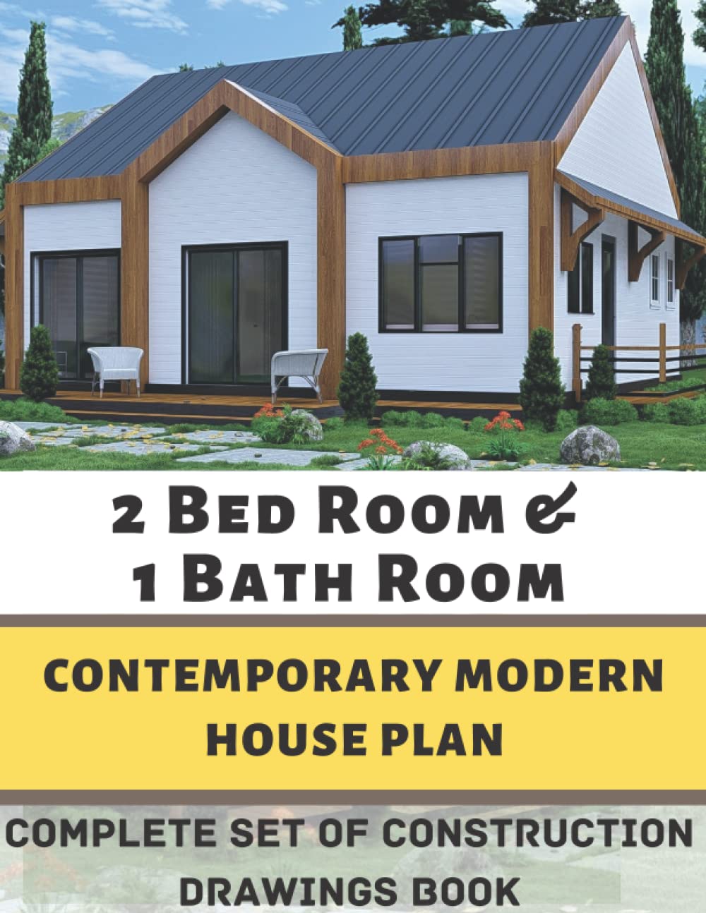 Contemporary Modern House Plans One Story Cottage Stone Cottage House