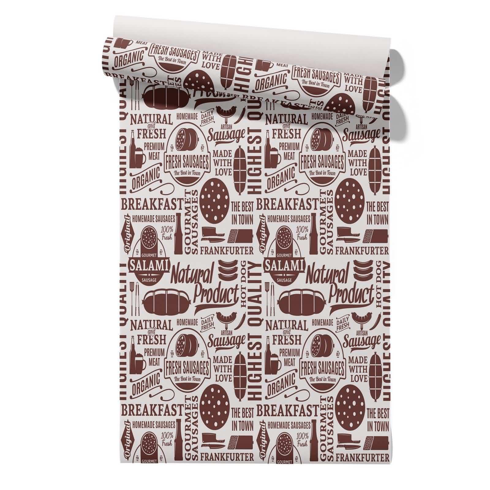 CEVAN Wallpaper Living Room Bathroom Damp Proof Covering Retro Personality Ideas Drawer Liner Waterproof Contact Paper 45x300cm
