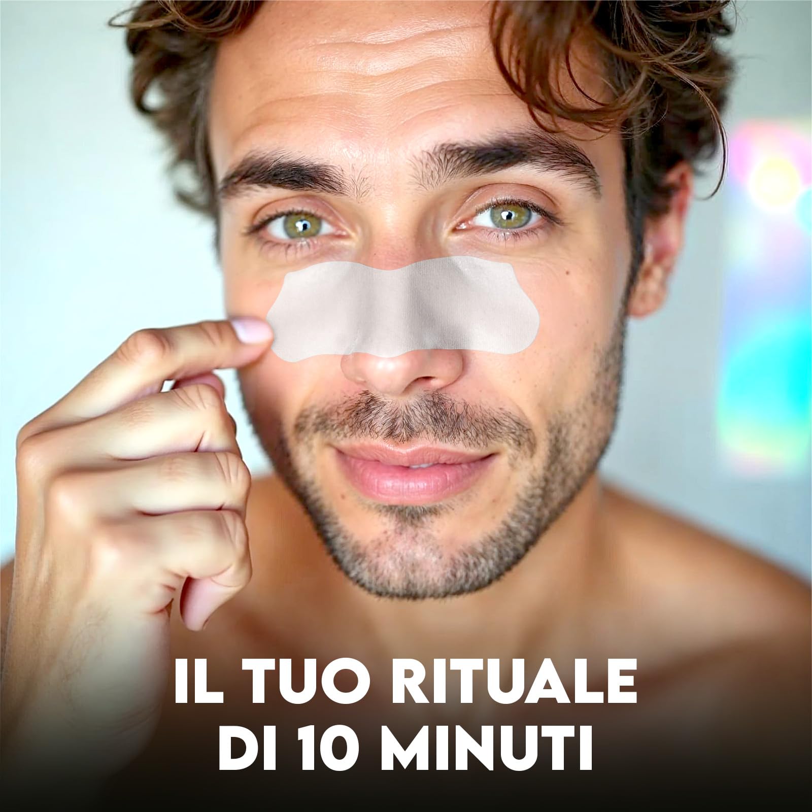 Cerotti Punti Neri Naso – Cerotti per Punti Neri con Amamelide e Niacinamide – Pore Strips per Rimuovere Bianchi e Liberare i Pori (24 Pezzi)