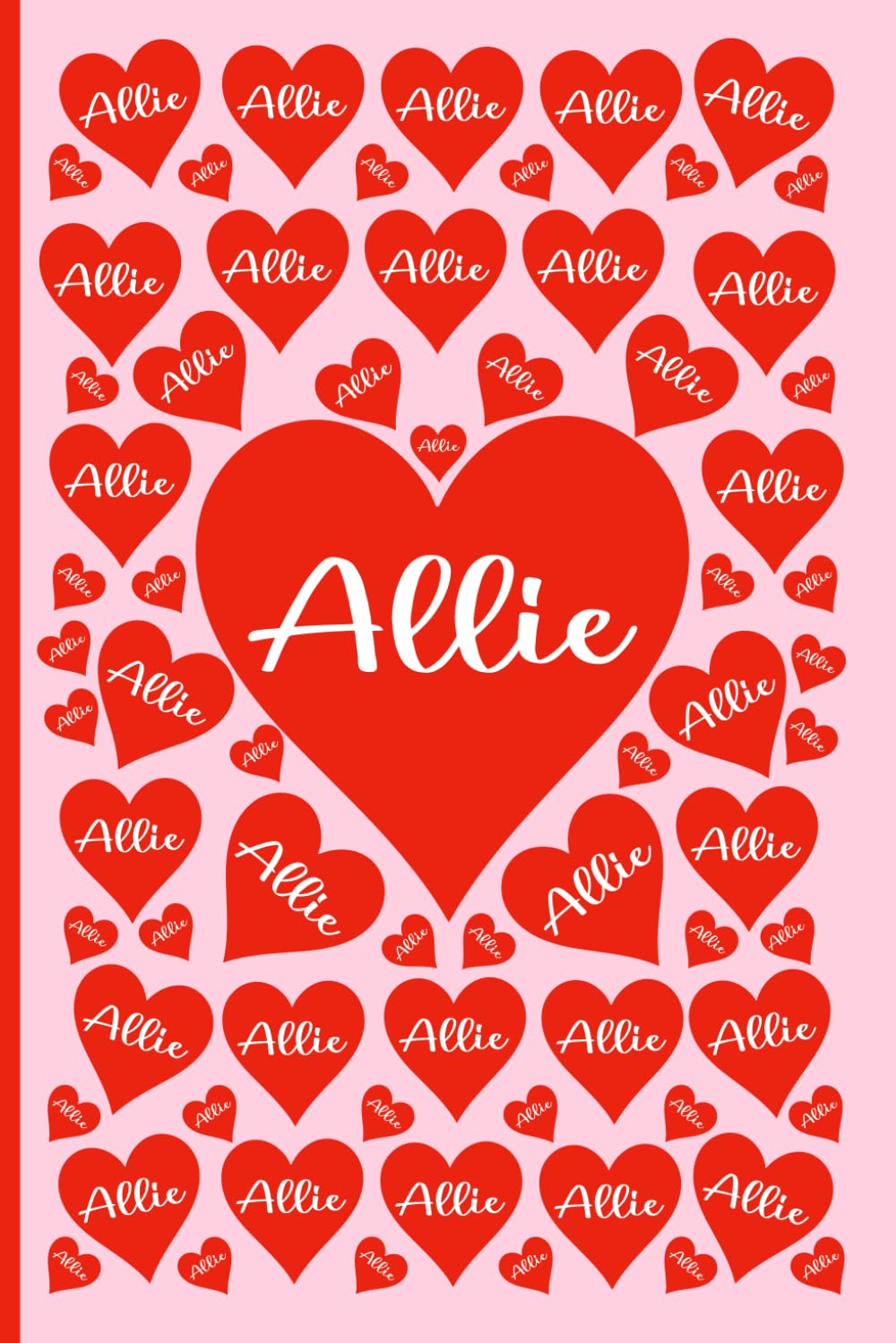 ALLIE PERSONALIZED NAME GIFTS: Beautiful Name Journal For Kids, Teenagers and Adults